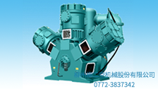 Medium and high pressure series non-lubricated gas compressor